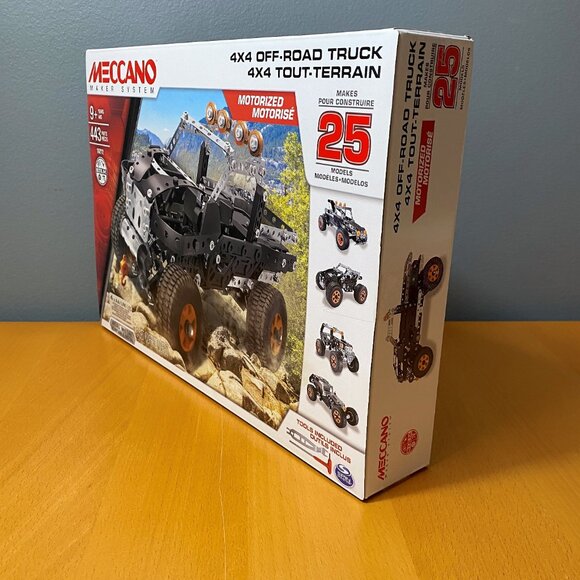 Meccano-Erector - 25 Model Set - 4x4 Off-Road Truck - Picture 2 of 3